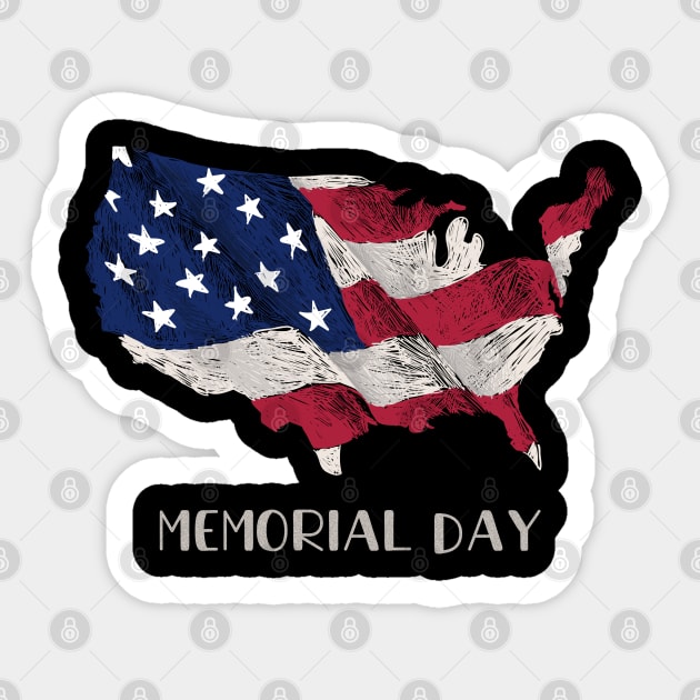 Memorial day Sticker by osaya